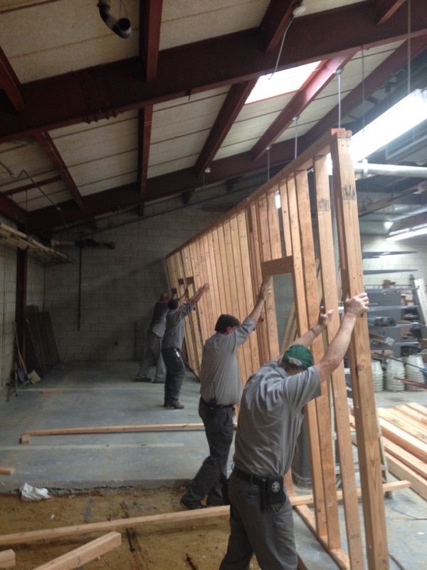 Carpenter Shop Construction 2016